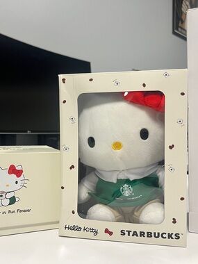 Starbucks Hello Kitty Bundle - Plush, Mug and Cup
